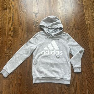Adidas Cotton Fleece Hoodie with Pockets